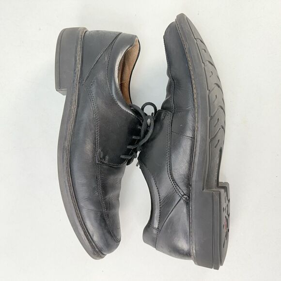 Ecco Shoes Holton Apron Toe Oxford N62111401001 Men’s Black Leather US 11 EU 45 main image 6